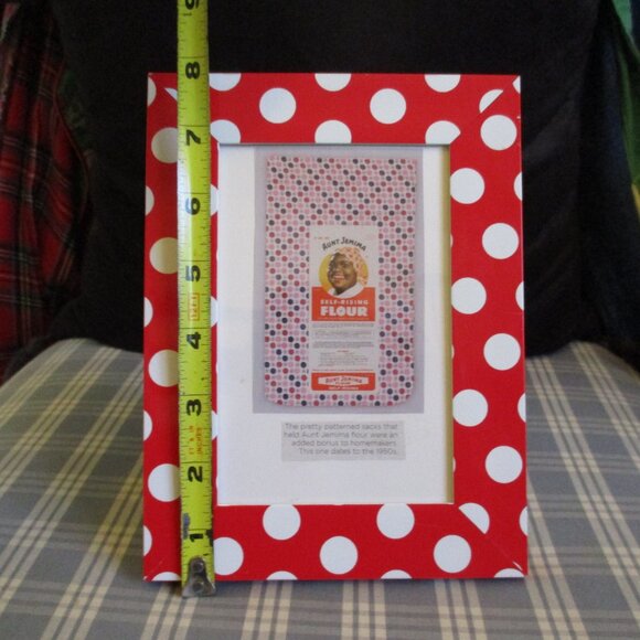 FINAL SALE! Aunt Jemima Self-Rising Flour. Framed paper copy of advertising. - Picture 3 of 6